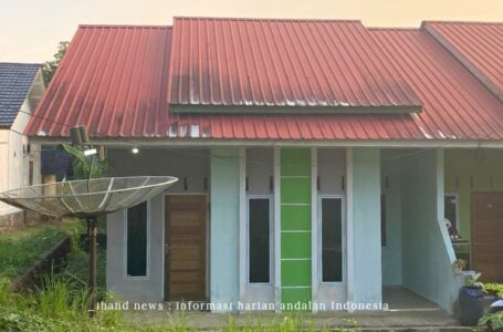 Rumah Singgah Desa Bakong di Dabo Singkep Tak Bisa Diperpanjang Karena Kekurangan Anggaran