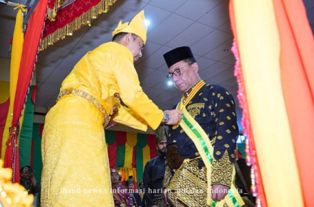 Kapolda Kepri Dianugerahi Gelar Adat Dato’ Perdana Satya Buana oleh Kesultanan Riau-Lingga