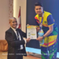 Salah satu atlet Jujitsu Kab. Lingga yang meraih medali di Porprov Kepri V 2022 (foto: ihand)