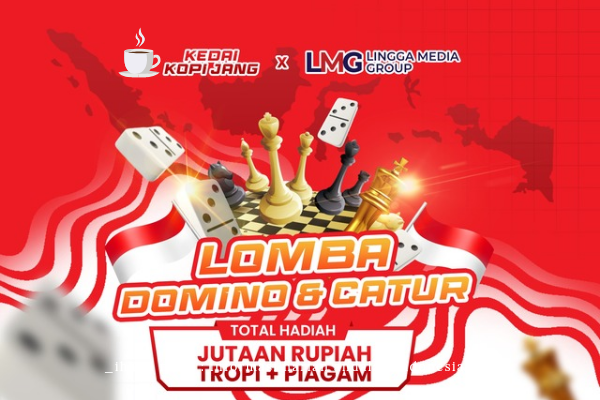  Kedai Kopi Jang Feat LMG Gelar Turnamen Domino dan Catur dalam Rangka Memeriahkan HUT RI ke-79 Tahun