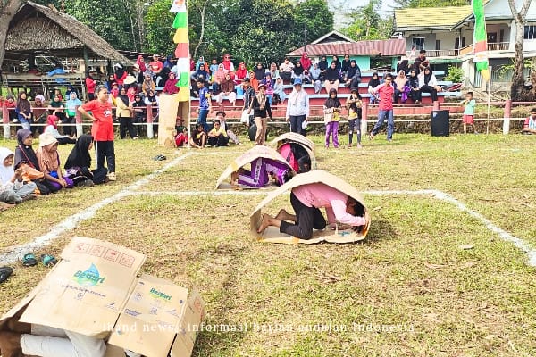  Suka Cita Warga Sungai Buluh di Lingga Rayakan HUT RI ke-79 dengan Berbagai Perlombaan