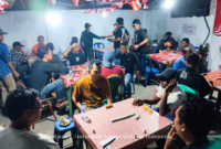 Turnamen Domino dan catur resmi digelar oleh Kedai Kopi Jang (KKJ) Feat Lingga Media Group (LMG) dalam Rangka Memeriahkan HUT RI Ke-79 Tahun (foto: mih)