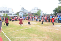 Pemkab. Lingga Gelar Lomba Permainan Tradisional 'Belon' Meriahkan Festival Warisan Bunda 2024 dan HUT RI ke-79