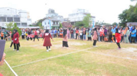 Pemkab. Lingga Gelar Lomba Permainan Tradisional 'Belon' Meriahkan Festival Warisan Bunda 2024 dan HUT RI ke-79