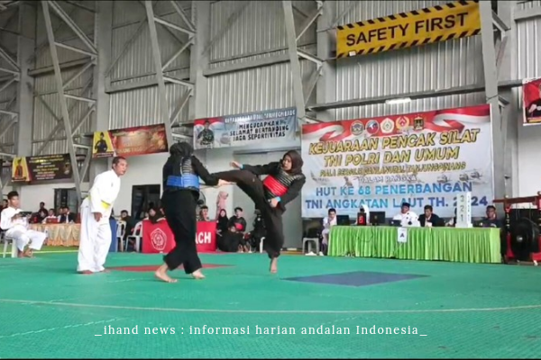 Sri Mulyani, Putri Asli Dabo Singkep, Raih Juara I di Kejuaraan Pencak Silat HUT Penerbangan TNI AL ke-68 (foto: ist)