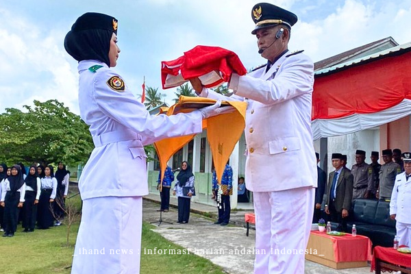  Upacara Peringatan Hari Kemerdekaan RI ke-79 di Kecamatan Katang Bidare Berlangsung Khidmat