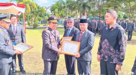 Pemkab. Lingga Raih Dua Penghargaan dalam Peringatan Hari Pengayoman ke-79 (foto: ist)