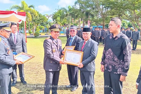  Pemkab. Lingga Raih Dua Penghargaan dalam Peringatan Hari Pengayoman ke-79