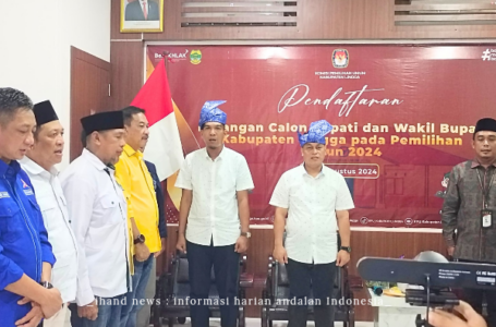 Nizar-Novrizal Resmi Mendaftarkan Diri untuk Pilkada Lingga 2024: Mengusung Perubahan menuju Lingga Bersinar