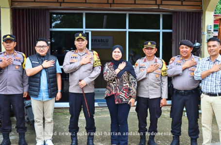 Kapolres Lingga Perkuat Sinergitas dengan KPU dan Bawaslu Jelang Pilkada 2024