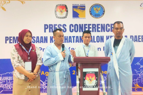  Bawaslu Lingga Awasi Ketat Pemeriksaan Kesehatan Calon Kepala Daerah di RSBP Batam