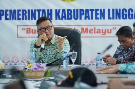 Pjs Bupati Lingga Gelar Rakor Bahas Isu Penting Terkait APBD, Hari Jadi dan Pilkada