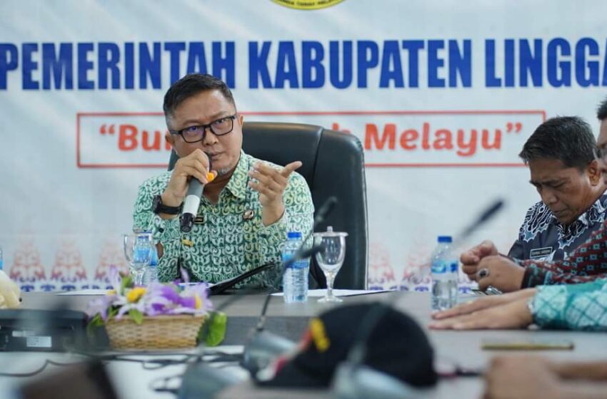  Pjs Bupati Lingga Gelar Rakor Bahas Isu Penting Terkait APBD, Hari Jadi dan Pilkada