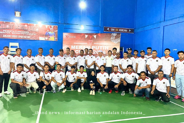  Turnamen Bulutangkis Merah Putih Cup II 2024 Resmi Dibuka