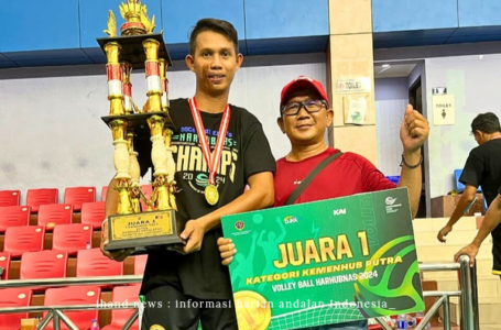 Tim Ditjen Hubud Raih Kemenangan Gemilang di Turnamen Bola Voli Kemenhub 2024