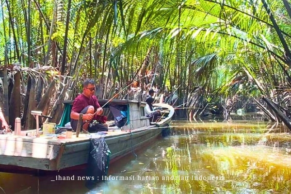  Peringati Harhubnas 2024, UPBU Kelas III Dabo Singkep Gelar Lomba Memancing Udang