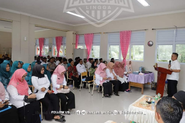  Kunjungi Temiang Pesisir, Bupati Nizar Resmi Buka Sosialisasi Pencegahan Kekerasan terhadap Perempuan dan Anak