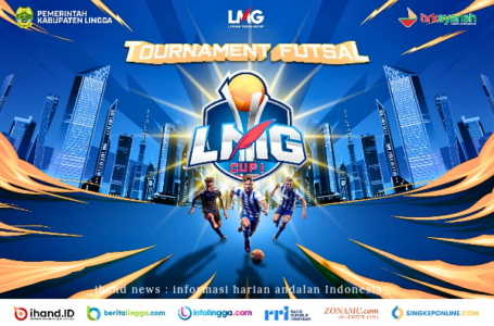 Komunitas LMG Buka Turnamen Futsal LMG Cup I Total Hadiah 23 Juta Rupiah