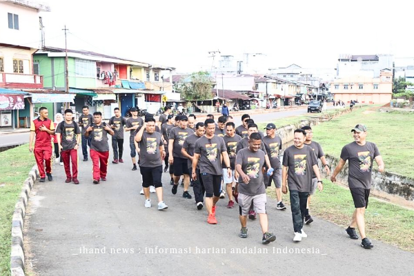  Minggu Sehat Bersama Kapolres Lingga: Jaga Kebugaran dan Kebersamaan di Bunda Tanah Melayu