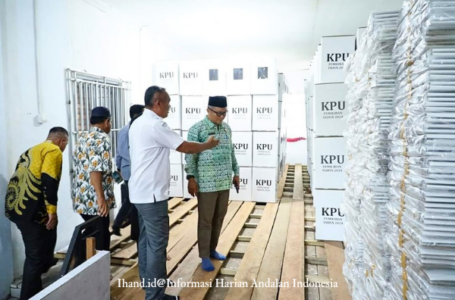 KPU Lingga Terima Distribusi Logistik Pilkada 2024: 5 item sudah tiba dan telah dinyatakan lengkap