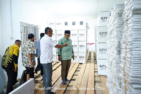  KPU Lingga Terima Distribusi Logistik Pilkada 2024: 5 item sudah tiba dan telah dinyatakan lengkap