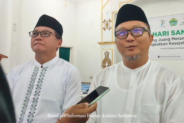  Baznas Kepri dan STIT Lingga Salurkan Bansos dalam Peringatan Hari Santri Nasional 2024