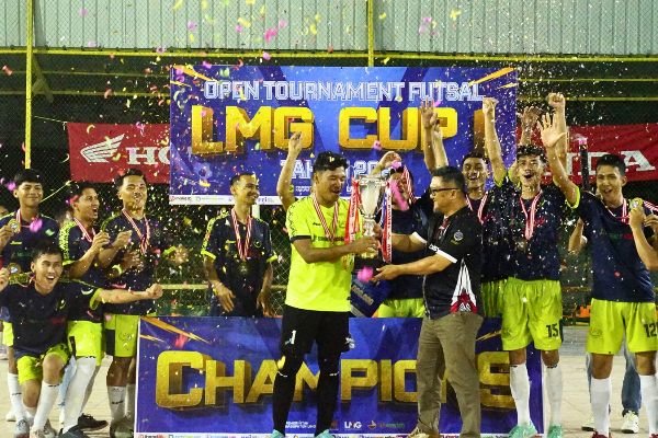  Turnamen Futsal Terbesar dalam Sejarah Kabupaten Lingga, LMG CUP I 2024 Resmi Ditutup dengan Kemenangan Al-Ikhwah FC