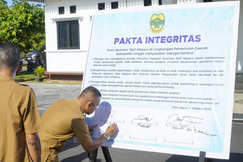  Netralitas ASN Jadi Sorotan di Tengah Tensi Politik Jelang Pilkada Lingga 2024, Bawaslu: Tetap Jaga Netralitas