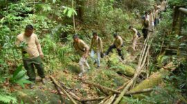 Pemkab. Lingga Gelar pelatihan intensif untuk pemandu wisata gunung | f. Dispar Lingga