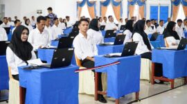 Peserta test PPPK di Lingkungan Pemerintah Kab. Lingga | f. Diskominfo Lingga