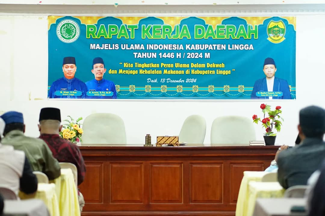 Rakerda MUI Lingga 1446 H: Peran Ulama Ditingkatkan untuk Dakwah dan Kehalalan Makanan | f. Diskominfo Lingga