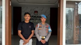 Polres Lingga Perketat Pengamanan Kantor KPU dan Bawaslu Pasca Pleno Terbuka Pilkada 2024 | f. Ist