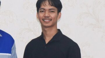 M Farid Al Baqir mahasiswa Universitas Maritim Raja Ali Haji | f. dok.