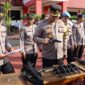 AKBP Apri Fajar Hermanto Pimpin Pengecekan Senjata Api Inventaris Polres Lingga dan Polsek Jajaran | f. Humas Polres Lingga