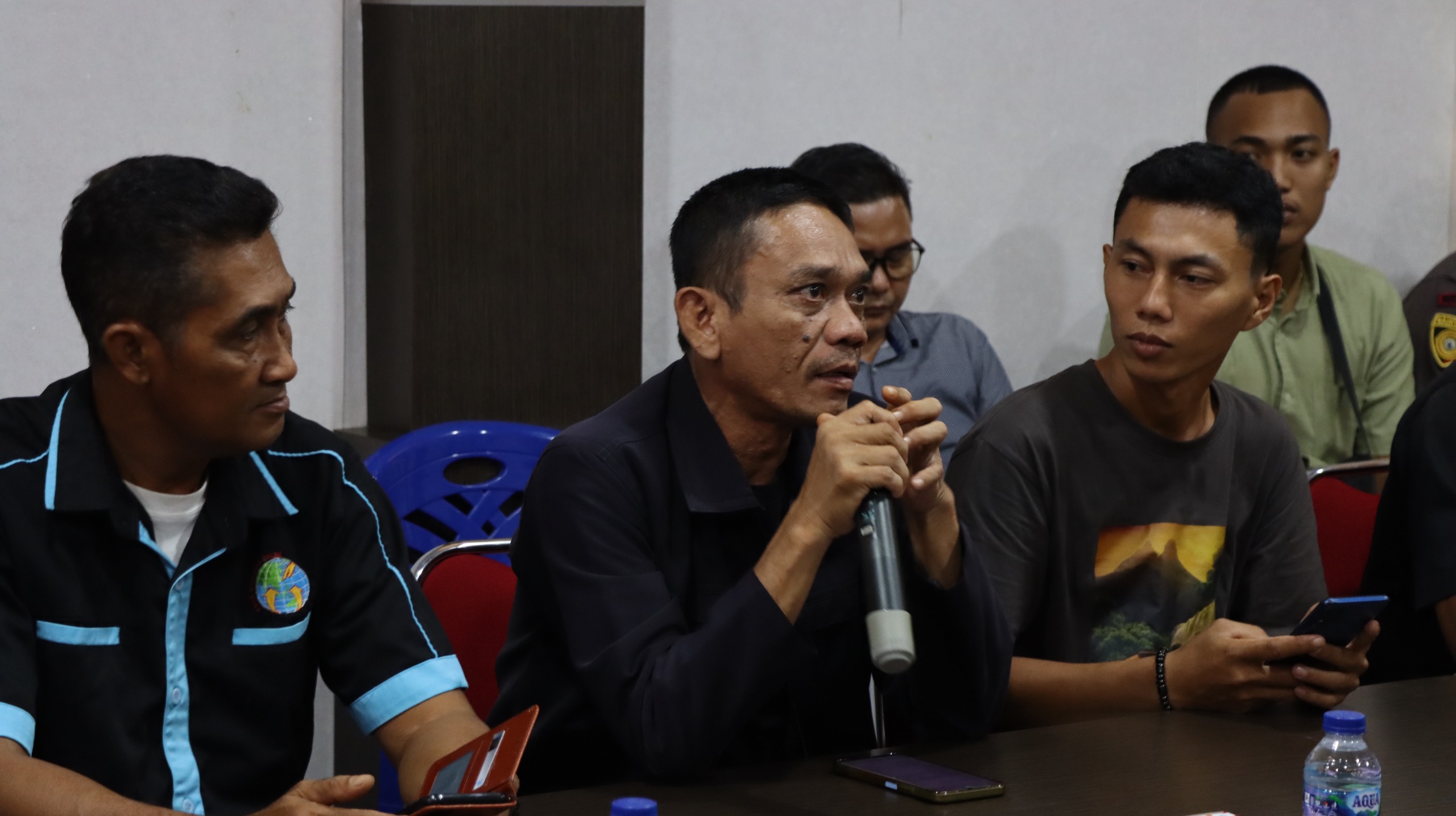 AKBP Apri Fajar Hermanto Pimpin Press Release Akhir Tahun 2024 Polres Lingga | f. Humas Polres Lingga