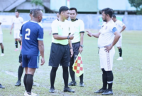 Turnamen Sepak Bola U-40 Pemkab. Lingga Resmi di Gelar: 22 Tim Adu Strategi | fotografer: Diskominfo Lingga