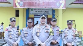 AKBP. Apri Fajar Hermanto Pimpin Langsung Pengamanan Sidang Pleno Rekapitulasi Pilkada Serentak 2024 di Kab. Lingga | foto: ist