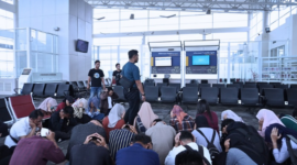 Skenario Penyanderaan di Bandara Tanjungpinang Saat Diserang Kelompok Teroris: Sejumlah Pengunjung Disekap | f. Cahyo
