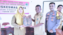 Lokakarya Mini IV Kecamatan Singkep Barat Bahas Isu Kesehatan Lintas Sektor | f. Ist
