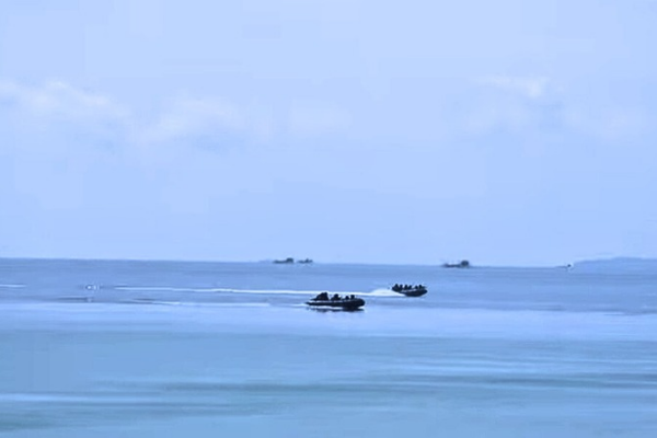 3 Satuan Elit TNI AL Gelar Latihan Operasi Dukungan Pasukan Khusus di Dabo Singkep | f. Dok.