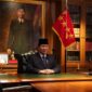 Presiden Prabowo Subianto menyampaikan ucapan Hari Raya Natal yang ditayangkan melalui kanal YouTube Sekretariat Presiden, pada Rabu, 25 Desember 2024. Foto: BPMI Setpres/Brian