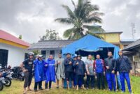 Dinsos Lingga bersama MUI Lingga Dirikan Posko Bantuan untuk Korban Banjir ROB di Daik Lingga | f. Hamka