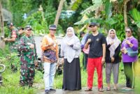 Pasca Banjir ROB, Kelurahan Daik Sepincan Gelar Gotong Royong Bersihkan Lingkungan | f. Diskominfo Lingga