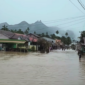 Banjir ROB dan Hujan Deras Rendam Sejumlah Rumah Warga di Ibukota Kabupaten Lingga | f. Irfan