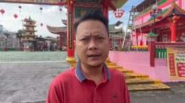 Ketua Panitia Imlek 2025, Dennis Tai | f. Wandy