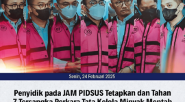 Kejaksaan Agung Tetapkan 7 Tersangka Korupsi Tata Kelola Minyak Mentah Pertamina | f. Kejaksaan RI