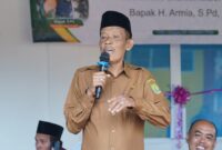 Sekda Lingga Resmikan Musholla Al-Ikhlas SMP Negeri 1 Lingga | f. Diskominfo Lingga