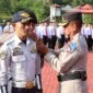 Wakapolres Lingga Kompol. Andi Sutrisno Pimpin Apel Gelar Pasukan Ops Keselamatan Seligi 2025 | f. Humas Polres Lingga