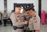 AKBP. Apri Fajar Hermanto Pimpin Sertijab Kabag Ops Polres Lingga | f. Ist