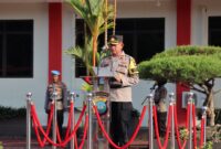 Wakapolres Lingga Pimpin Upacara Hari Kesadaran Nasional, Tekankan Profesionalisme dan Integritas Polri | f. Humas Polres Lingga